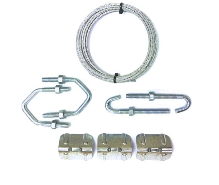 Large Repair Kit-5m lashing wire,2 V Bolt,2 J Bolt,Corner Plates