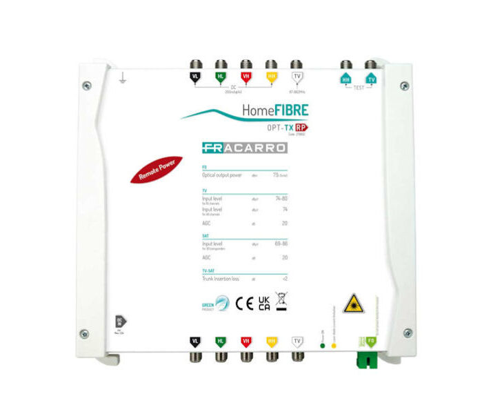 Fracarro OPT-TX RP Fibre optic FTTH-REMOTELY POWERED**270652