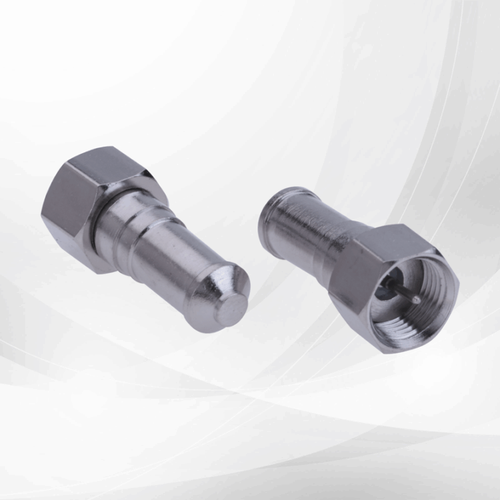 Triax TMM Terminator F-Male 75 ohm Term with DC Block 305349