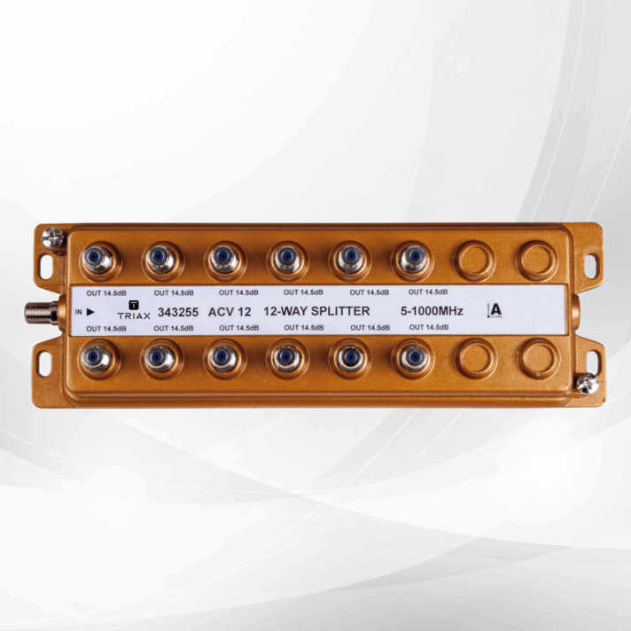Triax HTS 12 Way UHF SPLITTER 5-1000Mhz 343255