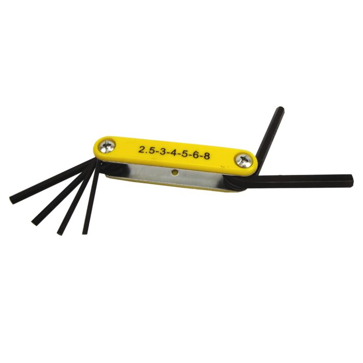 Antiference 6 pcs folding metric hex key set ATR006