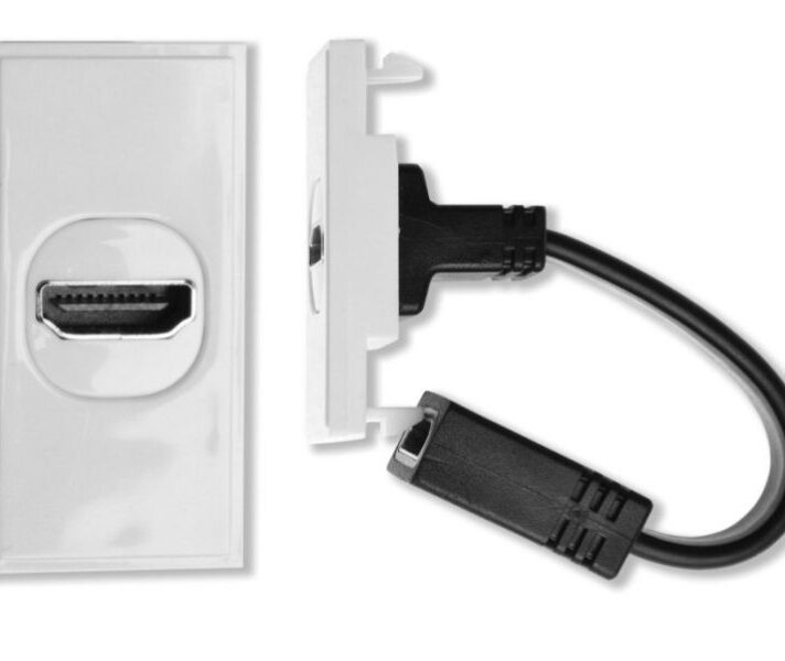 Antiference MW760 – HDMI insert with tail White