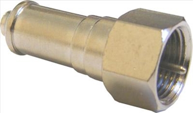 'F' TERMINATOR with DC block (75 OhM)