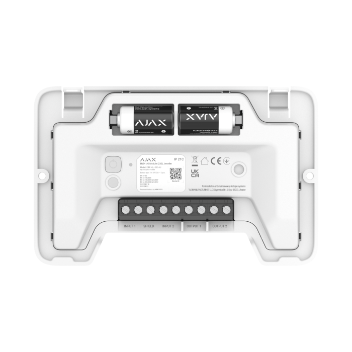 Ajax EN54 I/O Module (2X2) 124590 - White